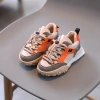 Wholesale of new leather children's sports shoes, girls' dad shoes for spring 2022, lace-up student shoes, and boys' shoes from the manufacturer Specification image